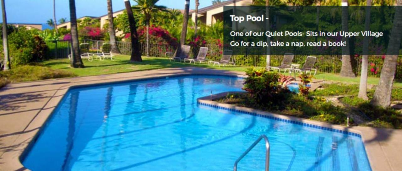 9B Ekahi Village-Studio Bath, Garden View - 1 Minute Stroll To Beach! Wailea  Zewnętrze zdjęcie